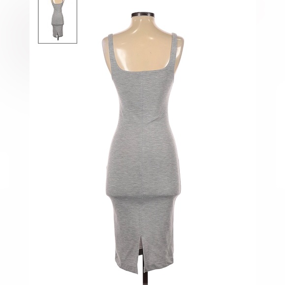Heatherex Grey Bodycon Midi/ maxi dress - Picture 2 of 7